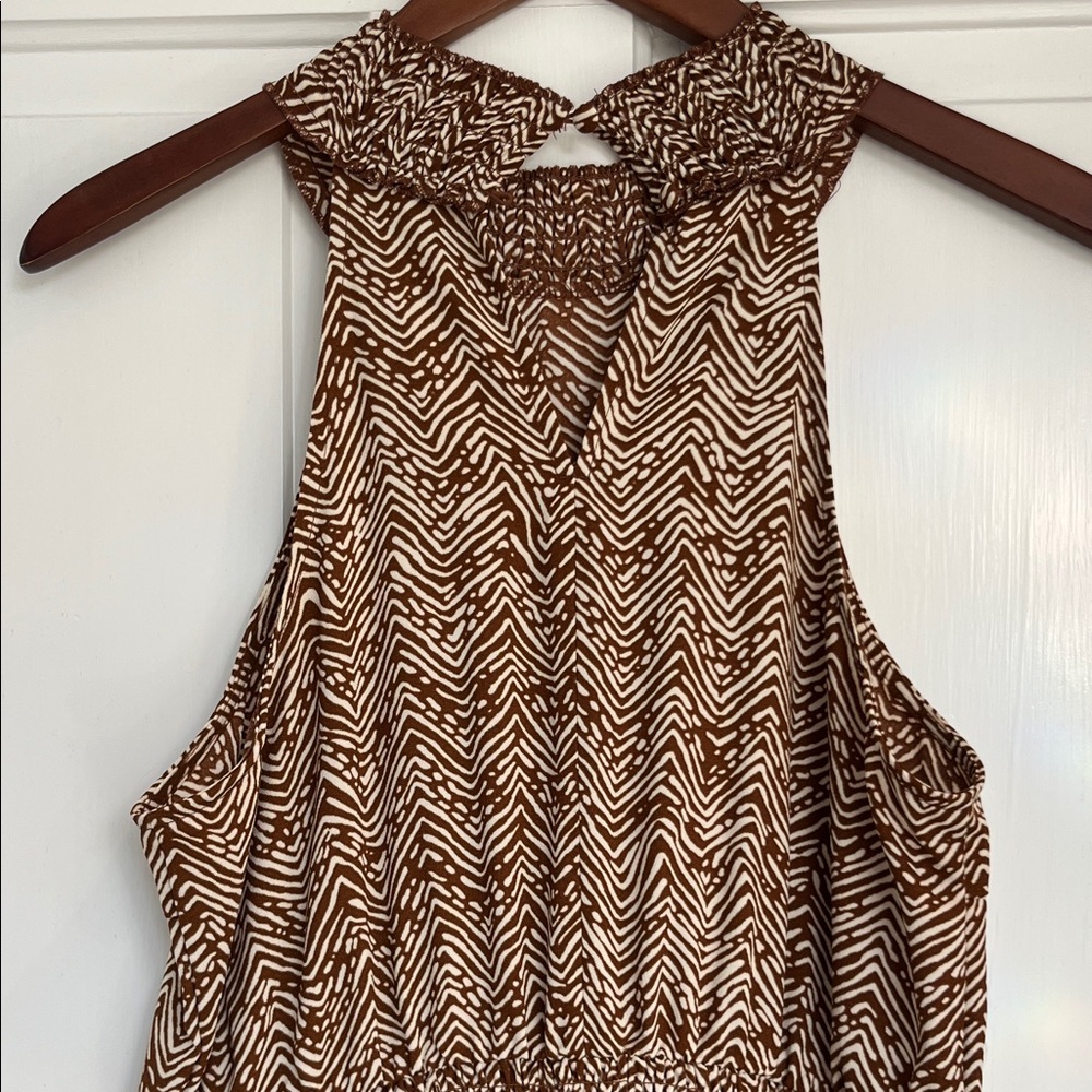 Maurices Brown High Low Women's Dress - Picture 3 of 4